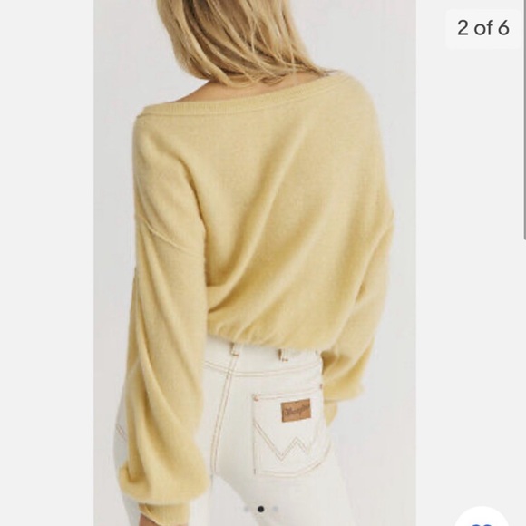 Free People Cashmere Sweater Love Like This - Picture 2 of 5